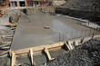 Schalung Fundament Platte fertig betoniert