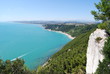 Vista dal Promontorio del Conero sulla costa