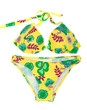 Feminine yellow swimsuit