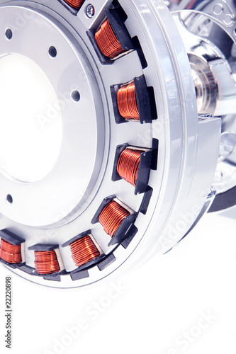 Photo: Moderner Elektromotor Moderner Elektromotor