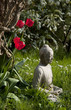 Buddha und Tulpen