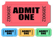 Ticket de cinéma/spectacle