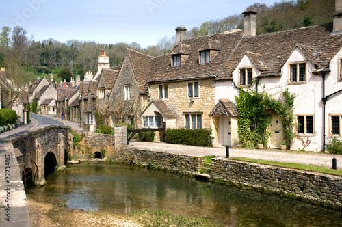 Photo: One of the prettiest villages in rural England - Castle Combe One of the prettiest villages in rural England - Castle Combe