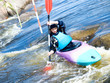 Photo: female kayaker female kayaker