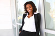 Pretty African Business Woman