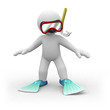 Illustration: snorkel snorkel