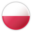 Round Pin Flag of Poland
