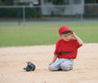 Young Little League Player