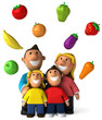 Famille et légumes