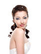 Portrait of beautiful bride