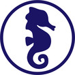 Seahorse Icon, Seepferdchen Icon Seahorse Icon, Seepferdchen Icon