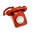 classic red telephone