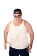 Large man