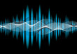 music equaliser wave