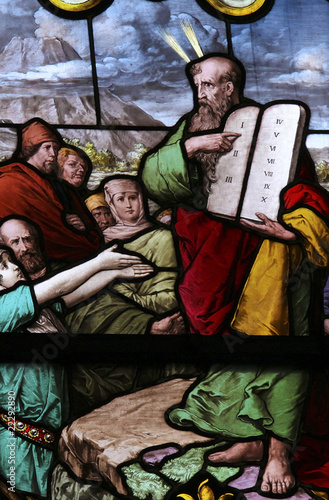 Photo: Moses and the Stone Tablets Moses and the Stone Tablets