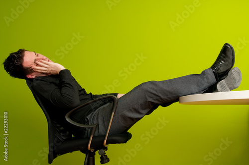 Photo: Sleeping man Sleeping man