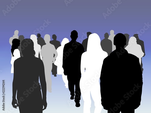 Illustration: Crowd shades Crowd shades