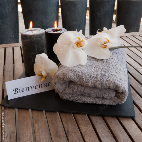 Photo: Serviette bain Serviette bain