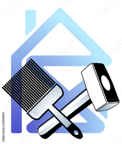 Vector: Haus-Handwerker Haus-Handwerker
