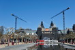 construction site at the rijksmuseum in Amsterdam