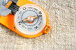 compass on canvas