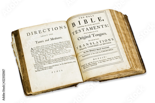 Photo: the holy bible the holy bible