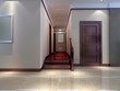 3d render modern interior of corridor. living-room 3d render modern interior of corridor. living-room