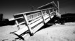Lifeguard station in Malibu