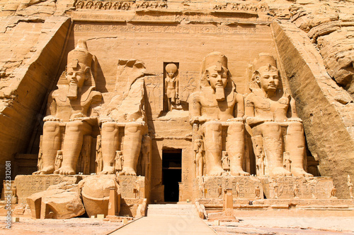 Foto: Ägypten, Abu Simbel,Felstempel Ägypten, Abu Simbel,Felstempel