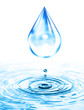 Wassertropfen im Fokus Wassertropfen im Fokus