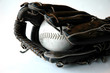 Softball and Glove