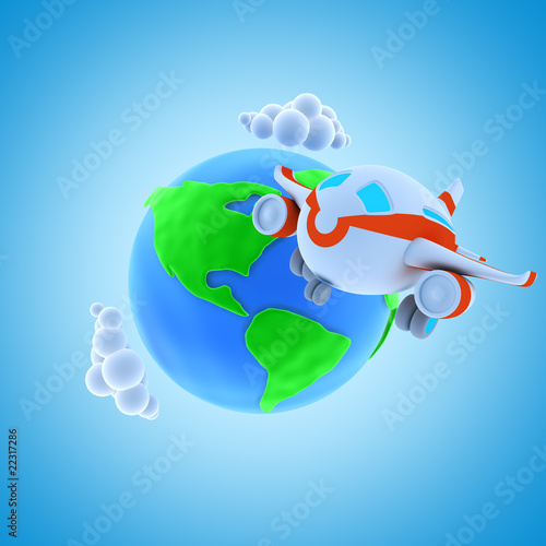 Photo: Travel around the world. Americas Travel around the world. Americas