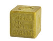Olive oil soap, isolated in the white background
