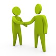 shaking hand
