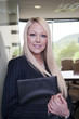Confident young business woman