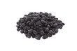 Photo en ligne au meilleur prix Black turtle beans isolated on a white background