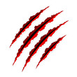 Claws scratches. Vector.