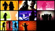 Stock animation presenting people dancing Stock animation presenting people dancing