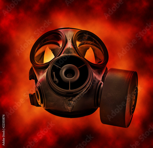 Photo: Protective gas mask Protective gas mask
