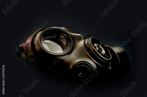 Photo: Rubber gas mask Rubber gas mask
