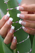 violett Nageldesign