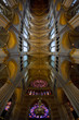 interior of Cathedral Notre Dame, Reims, Champagne, France
