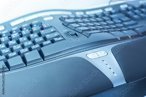 Photo: Ergonomic keyboard Ergonomic keyboard