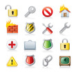security icon set