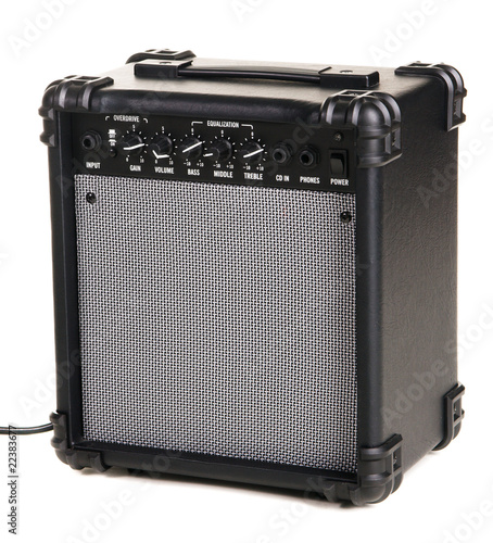 Photo: Electric guitar amplifier Electric guitar amplifier