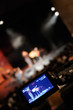 Video camera lcd display - professional HD production