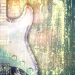 abstract jazz rock background musical instruments