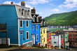 Photo: Colorful houses in St. John's Colorful houses in St. John's