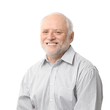 Portrait of happy senior man