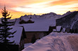 chalets le soir chalets le soir